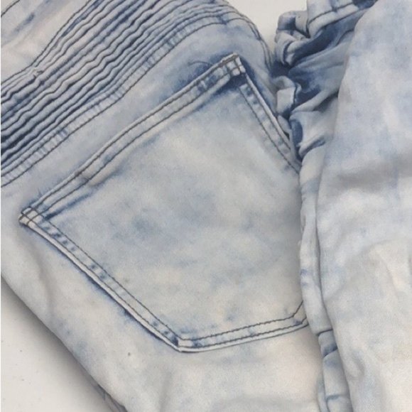 UNIQUE URBAN BLACK COMBAT JEANS 32x29 😎 - Picture 14 of 15